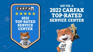 Cassels Garage CarFax 2022 Top Rated Service Center Award